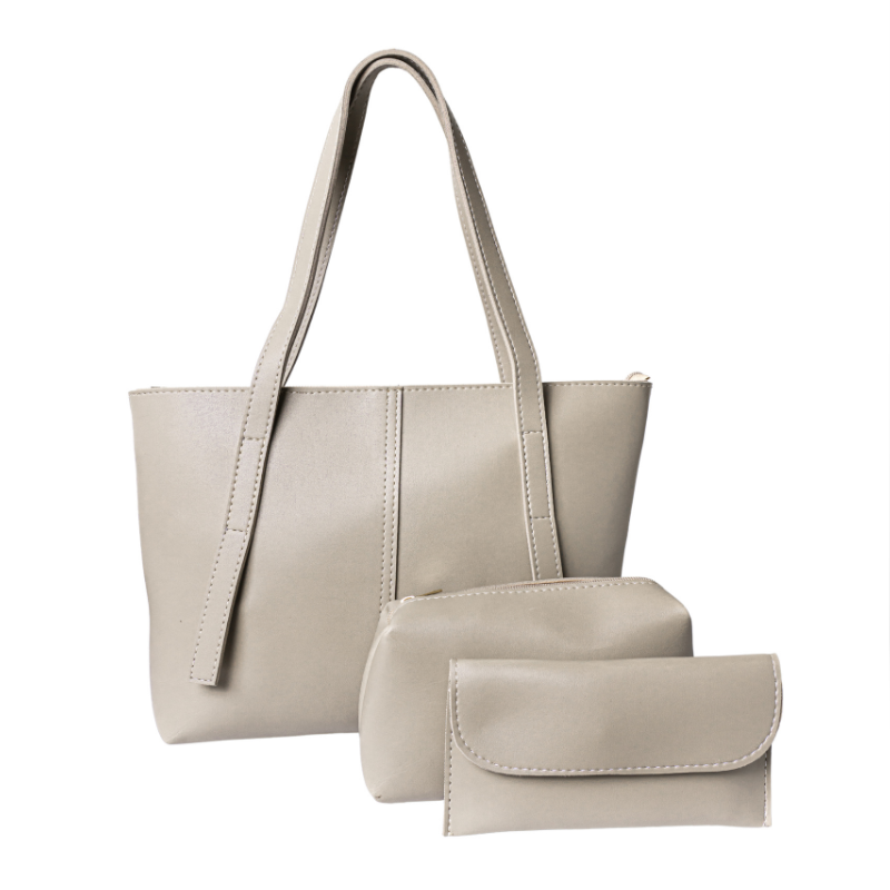 Tasha's Carry All Bag - 3Pc - Beige