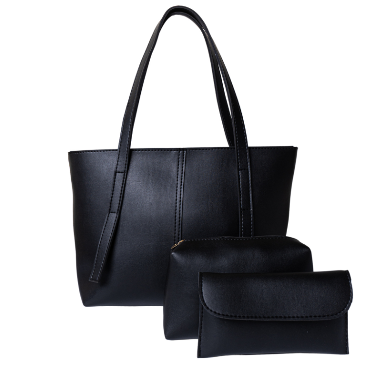 Tasha's Carry All Bag - 3Pc - Black