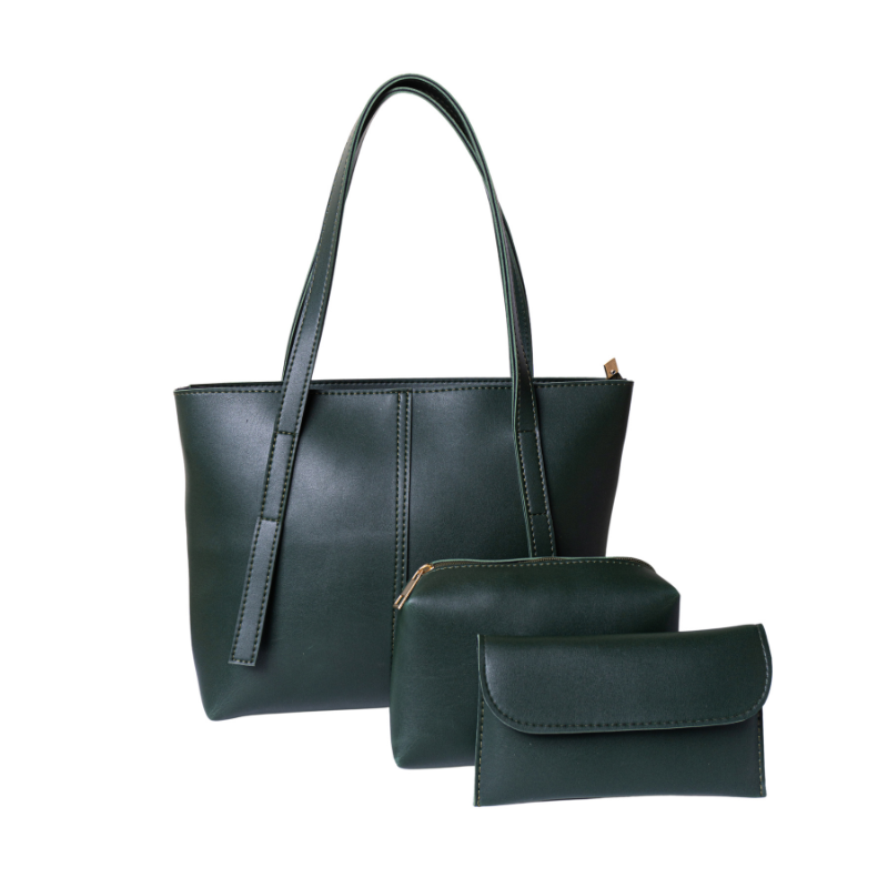 Tasha's Carry All Bag - 3Pc - Emerald Green