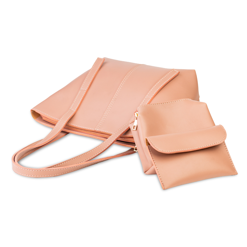 Tasha's Carry All Bag - 3Pc - Peach