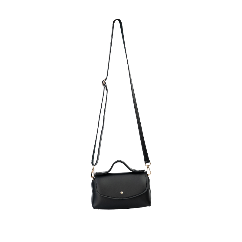 Tasha's Mini Messenger bag - Black