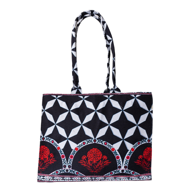 Tasha’s Printed Canvas Bag