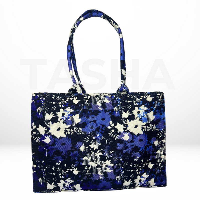 Tasha’s Printed Canvas Bag