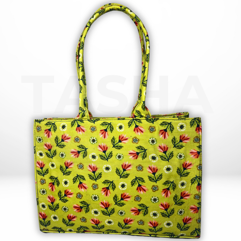 Tasha’s Printed Canvas Bag